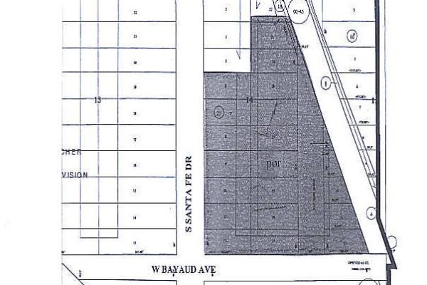 Site Map for the property