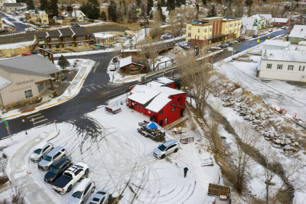 Aerial image of the property