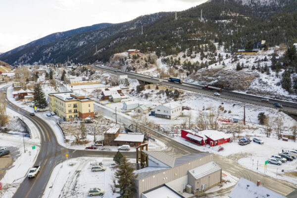 Aerial image of the property