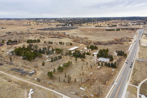 Aerial image of the property