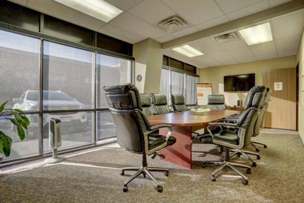 Interior photo of the property, showing the conference room