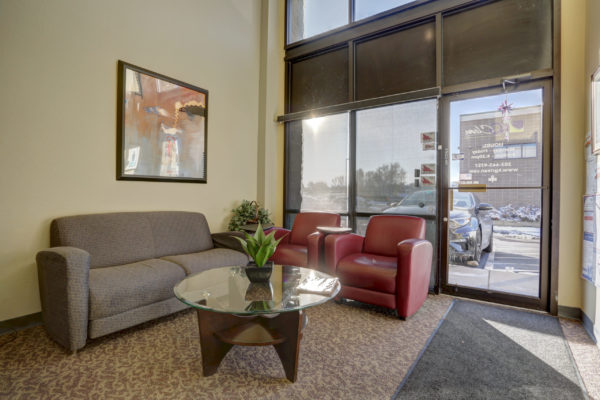 Interior photo of the property, showing the lobby or waiting area