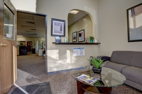 Interior photo of the property, showing the lobby or waiting area