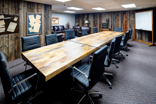 Interior image showing the conference room