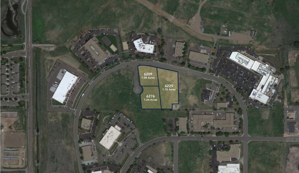 Aerial View of Sold Land Parcels