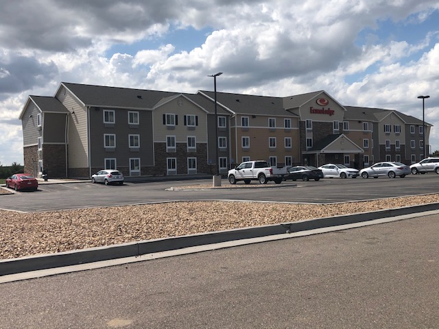 View of Econo Lodge in Burlington, Co